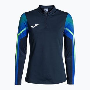 Dámská běžecká mikina Joma Elite XI navy/fluor green