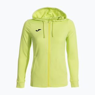 Dámská tenisová mikina Joma Sculpture II Zip-Up Hoodie W lime