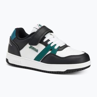 Dětské boty  Joma Platea Low Jr white/green