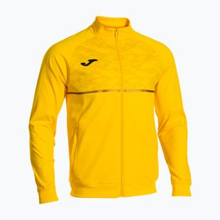 Pánská běžecká mikina Joma Record III Full Zip yellow