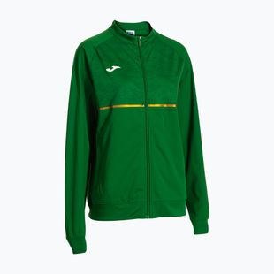 Dámská běžecká mikina Joma Record III Full Zip green