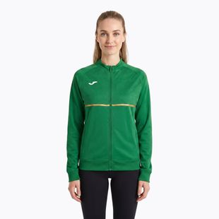 Dámská běžecká mikina Joma Record III Full Zip green