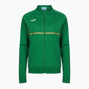 Dámská běžecká mikina Joma Record III Full Zip green