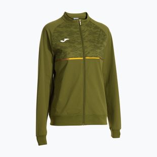 Dámská běžecká mikina Joma Record III Full Zip green