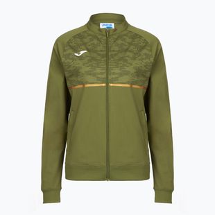 Dámská běžecká mikina Joma Record III Full Zip green