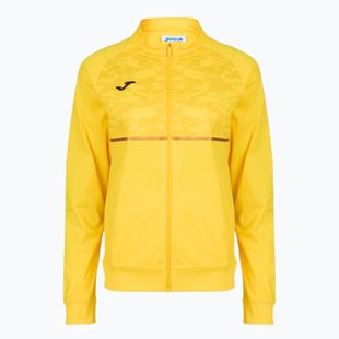 Dámská běžecká mikina Joma Record III Full Zip yellow