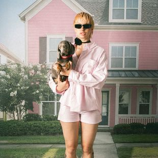 Dámská košile Kaotiko Stripes Dark People pink / white