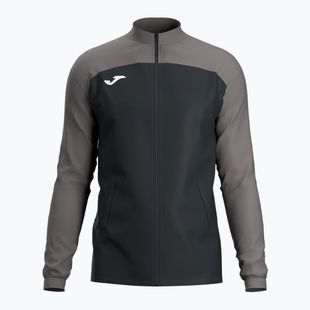 Pánská tenisová mikina Joma Challenge Zip dark grey
