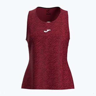 Dámské tenisové tričko Joma Challenge Sleeveless W burgundy