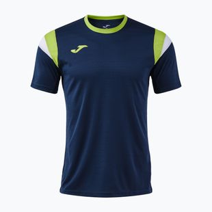 Pánské tenisové tričko Joma Terra dark navy/lime