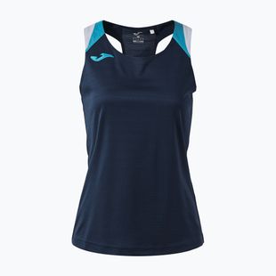 Dámské tenisové tričko Joma Terra Tank Top dark navy/turquoise fluor