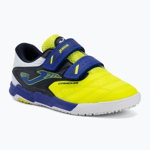 Dětské kopačky Joma Cancha Jr IN fluor yellow