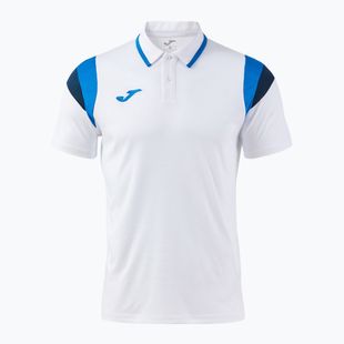 Pánské tenisové tričko Joma Terra Polo white/royal