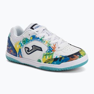Dětské kopačky Joma Top Flex Jr IN white