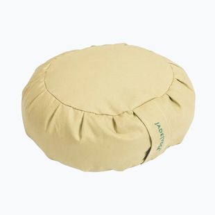 Meditační polštář JadeYoga Organic Cotton Round Zafu Meditation Cushion khaki