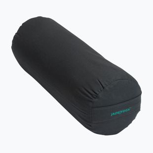 Jógový polštář JadeYoga Organic Cotton Round Bolster black