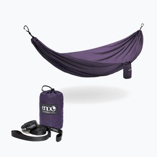 Turistická houpací síť  ENO Travel Nest + Straps Combo plum