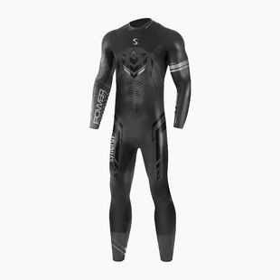 Pánská triatlonová kombinéza Synergy Hybrid EFX4 Full Sleeve Triathlon black