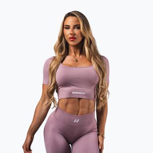 Dámské tréninkové tílko  NEBBIA Flow Seamless pink