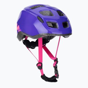 Dětská cyklistická přilba Kellys Zigzag 022 purple
