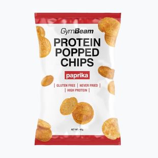 Proteinové chipsy GymBeam Protein Popped 40 g pepper