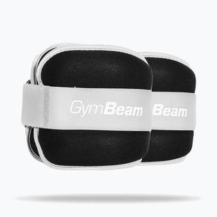 Závaží na zápěstí a kotníky GymBeam 2 x 1 kg black