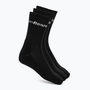 Pánské ponožky GymBeam 32629 3/4 3 páry black