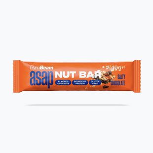 Proteinová tyčinka GymBeam ASAP Nut Bar 40 g salty chocolate