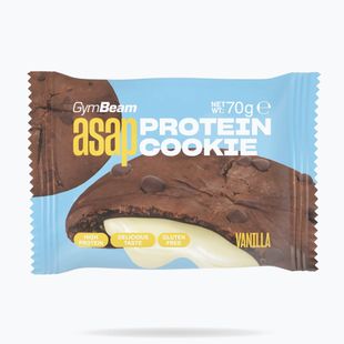 Proteinová sušenka GymBeam ASAP 70 g vanilla