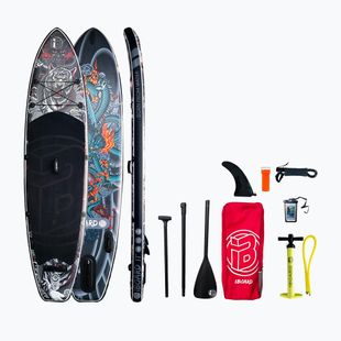 Paddleboard iBoard Black Tiger 11'