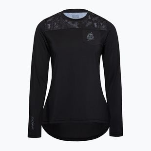 Dámské cyklistické tričko Longsleeve SILVINI Ella charcoal