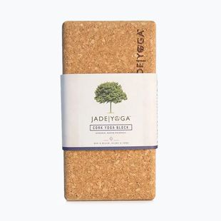 Jógový blok JadeYoga Cork Block Large cork