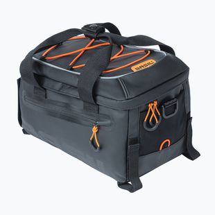 Brašna na kolo Basil Miles Tarpaulin 7 l black/oranfe