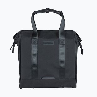 Cyklistická brašna Basil City Grand Shopper MIK Hooks 23 l black