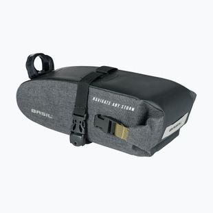 Podsedlová brašna na kolo Basil Navigator Storm 1,5 l grey/black