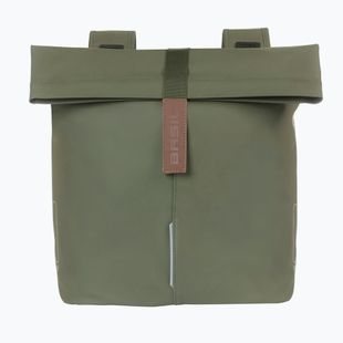 Cyklistické brašny  Basil City Double Vegan Leather 32 l green
