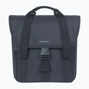 Brašna na kolo Basil Go Single Bag 16 l solid black