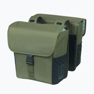 Brašna na kolo Basil Go Double Bag 32 l dark green