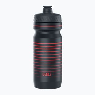 Cyklistická láhev BBB Cycling AutoTank 550 ml black/red
