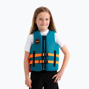 Dětská bezpečnostní vesta JOBE Neoprene Vest Jr teal