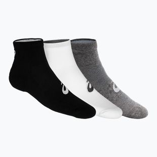 Běžecké ponožky ASICS Quarter 3 pary black/grey/white