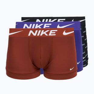 Pánské boxerky Nike Dri-Fit Essential 3 pairs black nike print/mars stone/deep night
