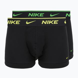 Pánské boxerky Nike Essential Cotton Stretch 2 pairs black pepper