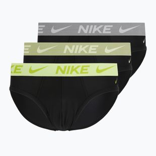 Pánské slipy Nike Dri-Fit Essential Micro 3 pack folkstone gray