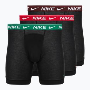 Pánské boxerky Nike Dri-FIT Ultra Comfort Long 3 pack gray