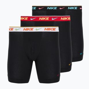 Pánské boxerky Nike Long Boxer Brief steel grey