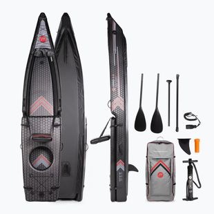 Kajak/SUP hybrid pro 1 osobu Pure4Fun Dual Purpose černý P4F160040