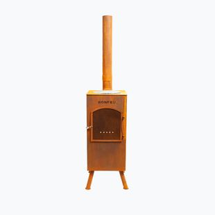 Zahradní krb BonFeu BonCarré corten