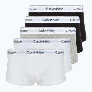 Pánské boxerky Calvin Klein LV00NB4390 Low Rise Trunk 5 párů black/white/white/black/white