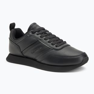 Pánské boty Calvin Klein HM0HM01897 Low Prof Runn Laceup Tape Triple Black